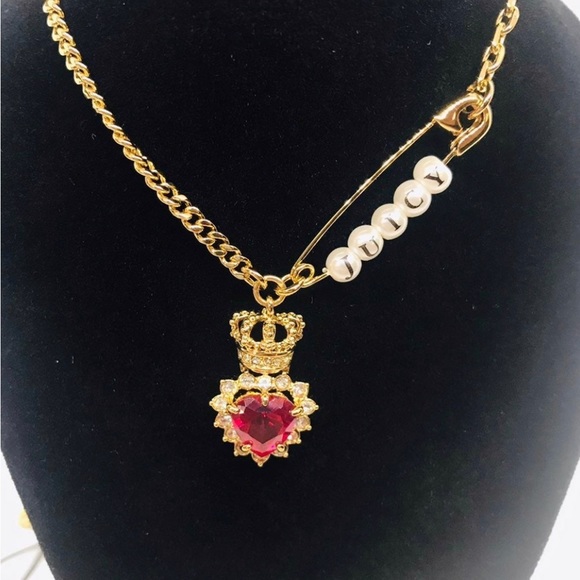 Brand new, Juicy Couture Royal Siam Necklace, Bracelet, Ring Size 7, Set 3 - Picture 10 of 11